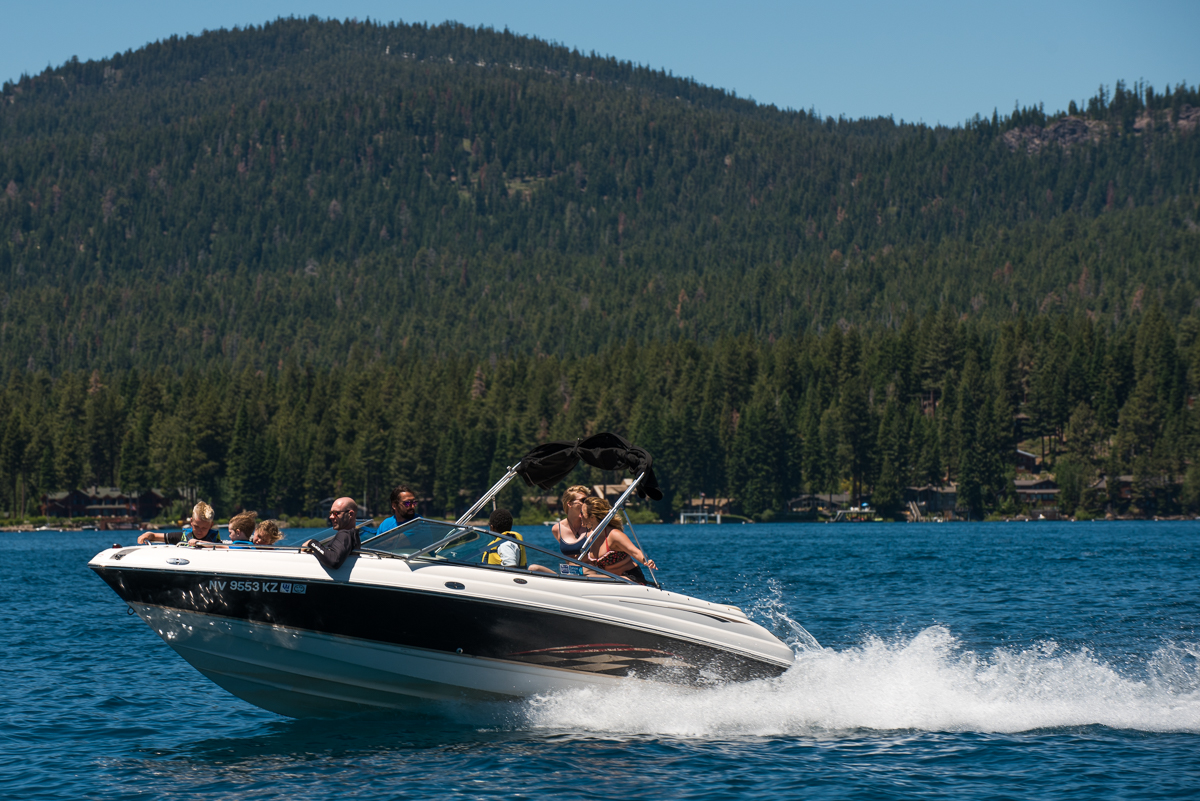 Hour Private Boat Tour On Beautiful Lake Tahoe In The White